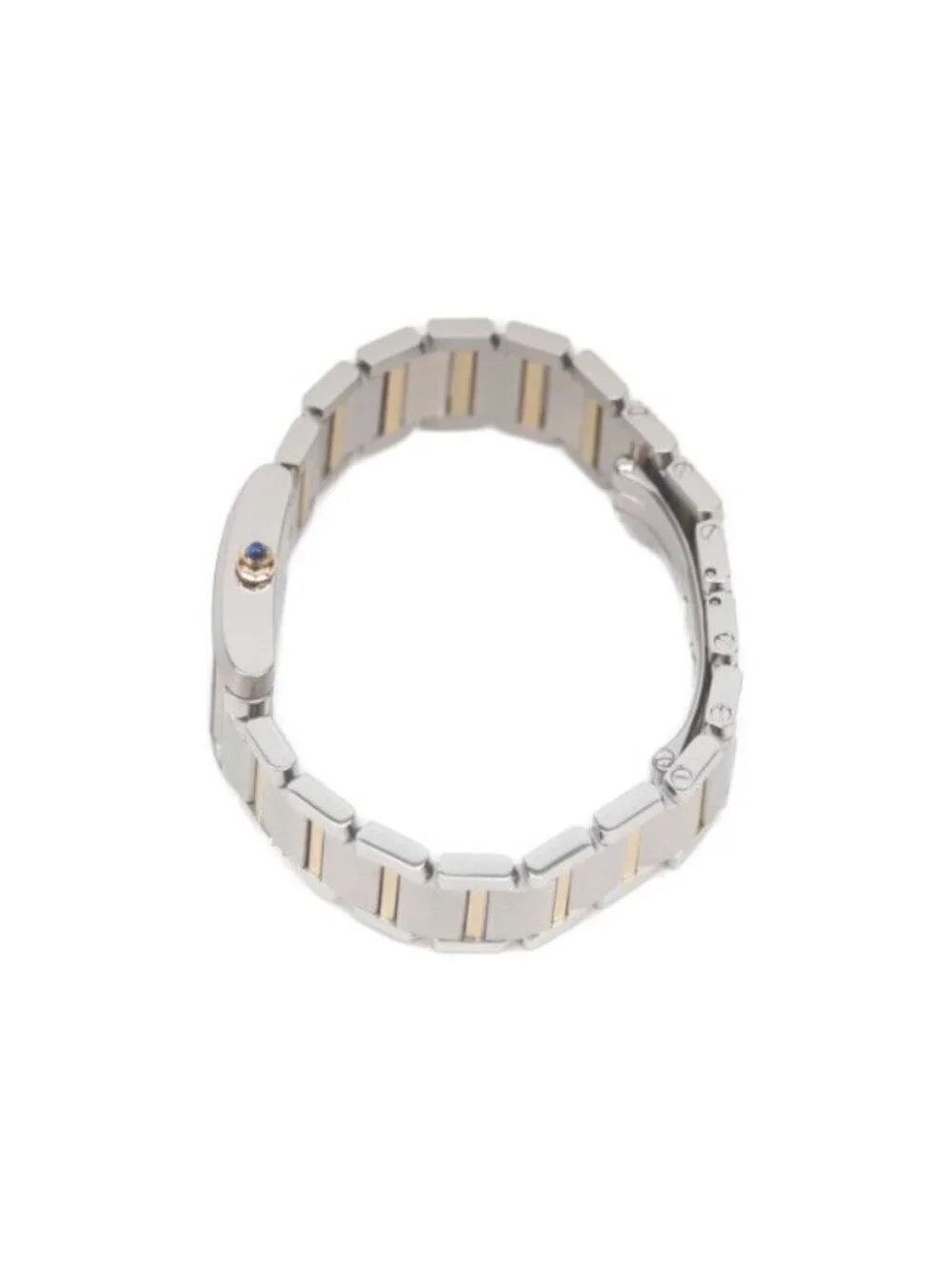 Cartier SS YG Tank Francaise SM Quartz